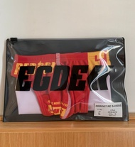 EGDE REBOOT RE SAVERS 紅色泳褲 L