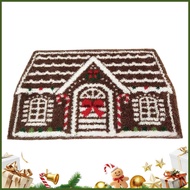 Gingerbread House Rug 23.6x35.4inch Cute Soft Festive Non Slip Christmas Decor Holiday Gingerbread H
