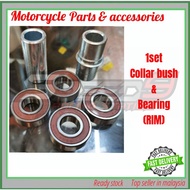 1SET COLLAR & BEARING RIM HUB RXZ