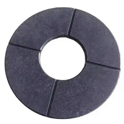 10 Inch 250mm Black Resin Buff Wet Polishig Pad Sharp Type Flexible Abrasive Wet Polishing Pad For G