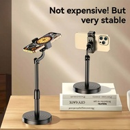 1pc Mobile Phone Live Broadcast Stand Can Be Raised And Lowered, Portable Desktop Camera, Slouchy Pe