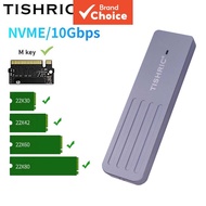 TISHRIC 2230 2240 2260 2280 SSD M2 NVME Enclosure USB3.0 to Type C M-key External Case 10Gbps, Suppo