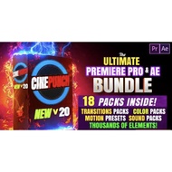 CINEPUNCH - Transitions I Color LUTs I Pro Sound FX I 9999+ VFX Elements Bundle