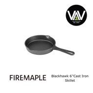 FIREMAPLE Blackhawk 6'' Cast Iron Skillet
