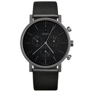 a.b.art 包浩斯極簡三眼計時碼錶-鐵灰 OC202