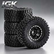 1.0" Aluminum Blade Wheel & BFGoodrich Tires for SCX24 FMS24 TRX4M RC Crawler