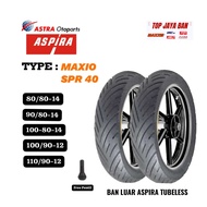 MESIN Aspira Maxio SPR 40 Tubeless Outer Tire 80/80-14, 90/80-14, 100/80-14, 100/90-12 & 110/90-12 O