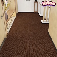 INTOO Rug Carpet Tiles, 40x40cm Soft Carpet Floor Tiles Sticker, DIY Self Adhesive Anti Slip Peel an