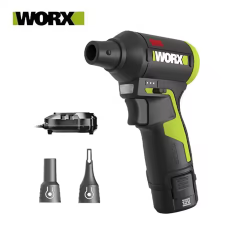 WORX WU094 12V Brushless Cordless Electric Cyclone Duster Blower Turbo Fan Stepless Speed Handheld J