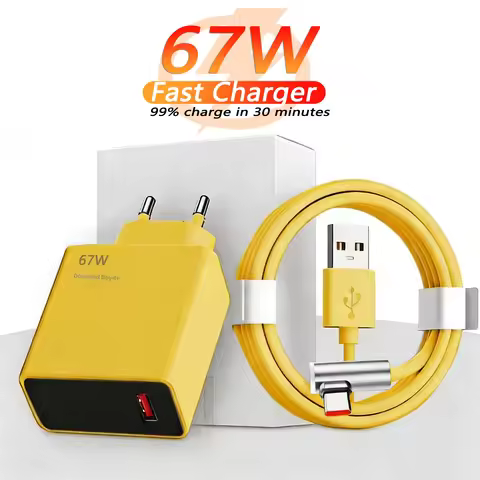 67W USB Fast Charger for Xiaomi 15 14 13 12 11 10 Ultra for Redmi Note 12T 13 Pro Turbo Quick Charge