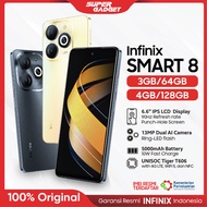 Infinix Smart 8 3/64 4/128 GB RAM 3 4 ROM 64 128 3GB 4GB 64GB 128GB HP Smartphone