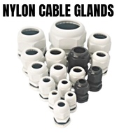 CHFH Nylon Cable Gland White and Black PG-7 PG-11 PG-13.5 PG-16 PG-19 PG-21 PG-25