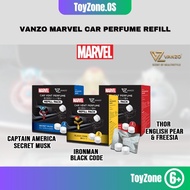 Vanzo 2023 New  Perfume VANZO Marvel Series Car Refill Pack Vanzo Refill Perfume Captain America Per