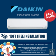 Daikin Split Type inverter Aircon 2HP D-Smart Series FTKQ50TVM/RKC50QVM