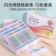 ปากกาไฮไลเตอร์สีสันสดใสความจุขนาดใหญ่ Languo P600 สำหรับนักเรียนและเยาวชน ปากกาวาดภาพ บันทึกโน้ต ดีไ