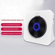 Wall Mounted CD Player With Bluetooth Remote Control USB Drive LED Display HiFi Speaker Portable Home Discman Audio FM Radio cd player with usb
