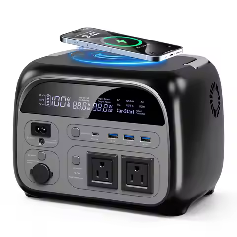 AP400 Portable Power Station, 345Wh 500W LFP Solar Generator
