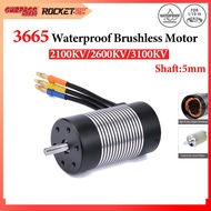 Surpass Hobby 3665 Waterproof Brushless Sensorless Motor 2100KV 2600KV 3100KV 5mm Shaft For 1/10 RC 