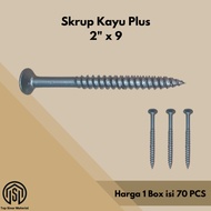 KAYU Chw wood screw 2" x 9 / wood screw CHW 2" x 9