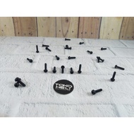 M3*12mm Black Nylon Pan Head Screws M3x12mm Screw