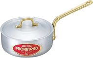 Yamashita Craft Proking Shallow Type Single Handled Pot, 11.8 inches (30 cm), 1.8 gal (6.8 L)
