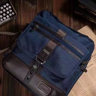 Tumi men's single shoulder bag men's bag men's messenger bag business travel bag expandable ballistic nylon