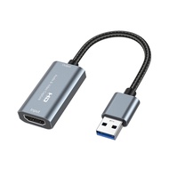 Video Capture Card, 4K HDMI to USB Capture Card for Streaming for Audio Video Recording in 4K 1080P