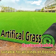 1m/2m lebar Koridor Gardening UV Rumput Palsu Tiruan Karpet Outdoor Artificial Grass Carpet Mat Golf