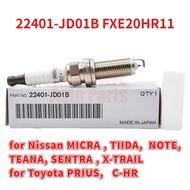 1PCS DENSO Spark Plug Denso Iridium for Nissan MICRA/ NOTE/SENTRA /TEANA 22401-JD01B FXE20HR11