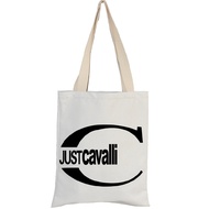 Ready Stock Fashion  Canvas Bag with Zip Tuition Bag Shopping Bag Cartoon Bags Men Women Shoulder 76