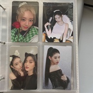 Itzy Cheshire小卡 ryujin Yuna 彩領
