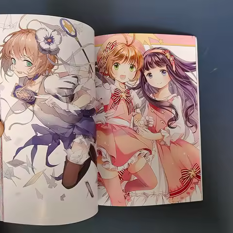 Sakura Kinomoto Art Collection Book - Manhwa Comic Album Featuring Illustrations And Cartoon Charact