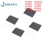 5Pcs D25XB80 D25SBA80 Bridge Rectifier 25V 800V D25XB60 D15XB60 D15XB80 D10XB60 D10XB80 D20XB60 D20X