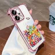 เคส OPPO Reno 14 13 5G เคส OPPO Reno 14F 13F 5G เคส OPPO Reno 14 13 Pro 5G Smile เคสโทรศัพท์แบบใสสี่