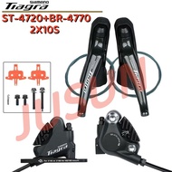 Shimano Tiagra  4720 4770 Hydraulic Disc Brake Dual Control Lever ST-4720 Bicycle Shifter BR-4770 Ca