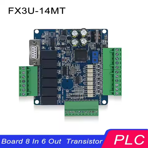 FX3U-14MT FX3U-24MT FX3U-32MT PLC Programmable Logic Controller Support GX Works 2 Training Starter 