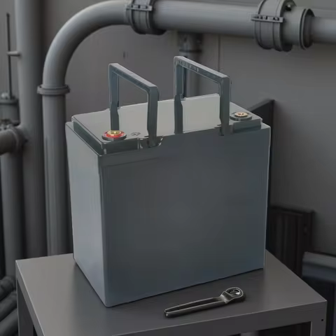 12V 24V 30Ah 40Ah 50Ah Lifepo4 Battery Storage Box 32650/33140 Lithium Battery Plastic Case Solar UP