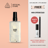 3CE Shimmer Makeup Fixer blurs appearance of pores locks in makeup for all-day smooth fresh radiant 