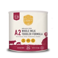 Serenity Kids A2 Organic Full Cream Fresh Milk Formula Powder for Toddlers, Rich in Vitamins and Nut