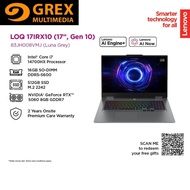 Lenovo LOQ 17IRX10 83JH008VMJ GAMING LAPTOP (i7-14700HX, 16GB, 512GB, 17.3" FHD IPS, 165Hz, RTX 5060