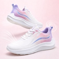 Women Shoes Sneakers Breathable Lightweight Running Sports Shoes Knitted Casual Shoes for Hiking Nur