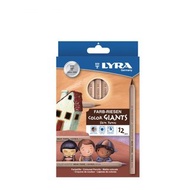 【德國LYRA】 世界膚色專用彩色鉛筆(12色)