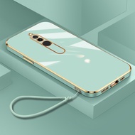 Casing Redmi 8 8A dual Pro Electroplated silica gel