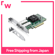 10Gtek 10G PCI-E NIC Network Card, Intel X520-DA2/X520-SR2 compatible, dual SFP+ ports, Intel 82599E