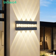 TN5WC4 Waterproof Wall Light, 10W/8W/6W Warm/RGB Lights LED Wall Lamp, Minimalist Wall-mounted AC85-