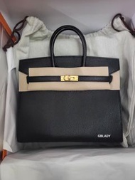 專業級💗Hermes Birkin 25 內拼CM羊皮金扣外縫