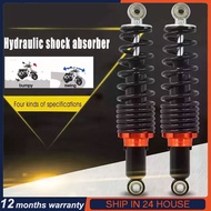 1Pair Motorcycle Rear ShockUniversal Hydraulic Shock Absorbe 250mm/290mm/310mm