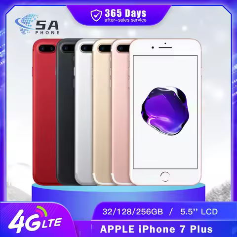 Original iPhone 7 Plus 32GB 128GB 256GB ROM 3GB RAM 5.5" Retina IPS LCD With Fingerprint NFC Unlocke