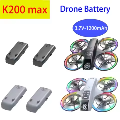 K200Max Drone Battery for K200 Max 3.7v 1200 MAh LiPo Battery Original Spare Parts