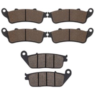 Cyleto Motorcycle Front Rear Brake Pads for Victory Vision 8 Ball 10-12 Vision Street Vision Tour 08